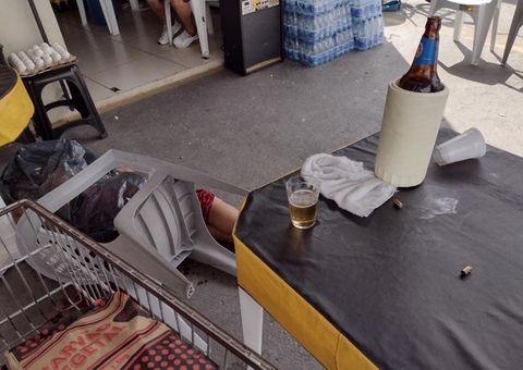 Bebendo em distribuidora, ‘Mosquito' é executado com vários tiros no Centro