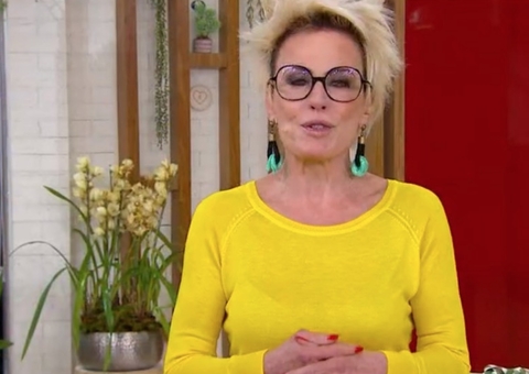 Ana Maria Braga surge com chifre na cabeça no Mais Você e intriga internautas