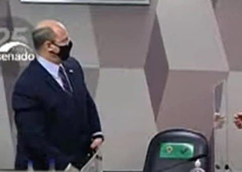Sem concluir depoimento, Wilson Witzel abandona CPI da Covid 