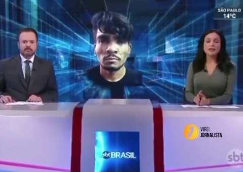 Apresentador do SBT confunde serial killer com Lázaro Ramos ao vivo