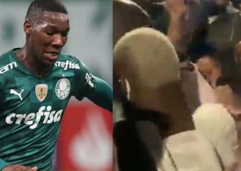 Patrick de Paula do Palmeiras é xingado após flagra em festa clandestina