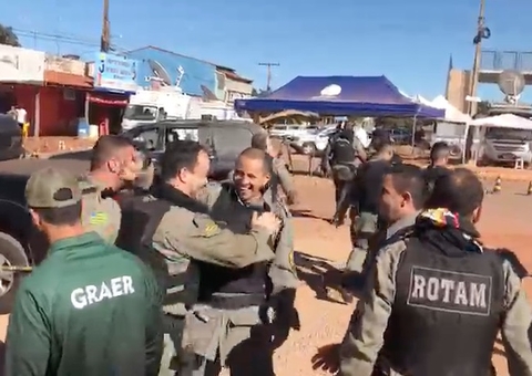 Vídeo mostra policiais comemorando captura de Lázaro Barbosa; Ele morreu 