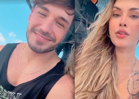 Ex-BBB Sarah mostra passeio com Lucas Vianna e aumenta rumores de namoro