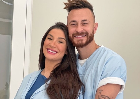 Bianca Andrade chega à maternidade para dar à luz 