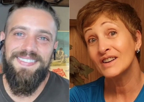 Rafael Cardoso chora e agradece sogra, Sônia Bridi, por salvar sua vida