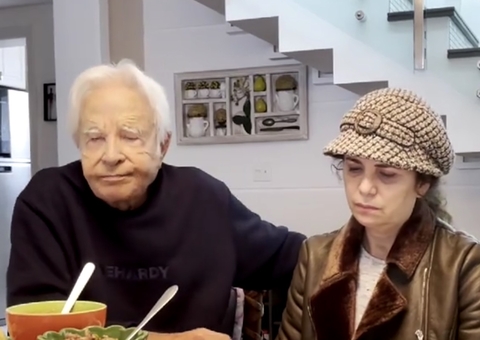 Cid Moreira rebate filhos em vídeo e nega demência