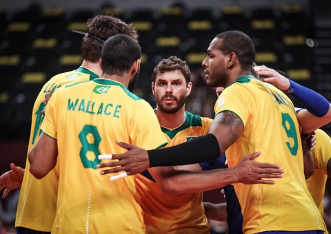 Olimpíada: Brasil vence Tunísia na estreia do vôlei masculino