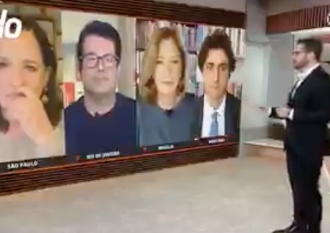 Jornalista da GloboNews fuma ao vivo; veja gafe