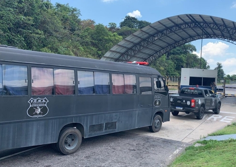 Dez homicidas são transferidos para Manaus 