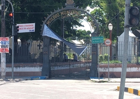 Dia dos Pais: Cemitérios de Manaus abrem a partir de sábado para visitação