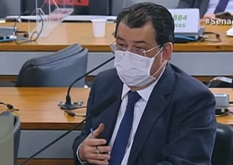 Eduardo Braga critica Bolsonaro e desfile militar na CPI da Covid