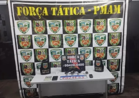 Taxista suspeito de assaltos é preso com arma e drogas em Manaus