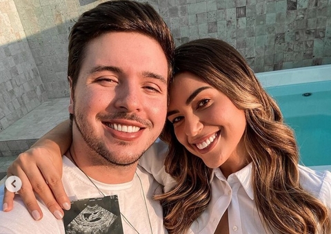 Vivian Amorim emociona com vídeo revelando gravidez para o namorado