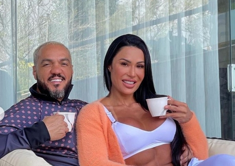 Conversa de Gracyanne e Belo no WhatsApp viraliza e ‘espanta’ internautas