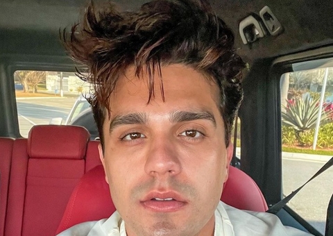 Luan Santana é flagrado em jantar romântico com modelo; veja foto