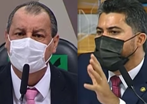 Aziz e senador governista batem boca durante CPI: 'não seja covarde'