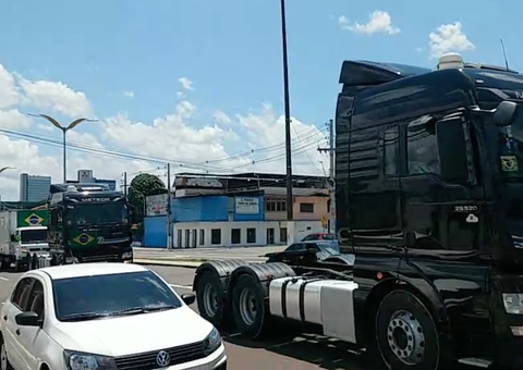Manaus tem carreata em ato pró-Bolsonaro; Veja vídeo