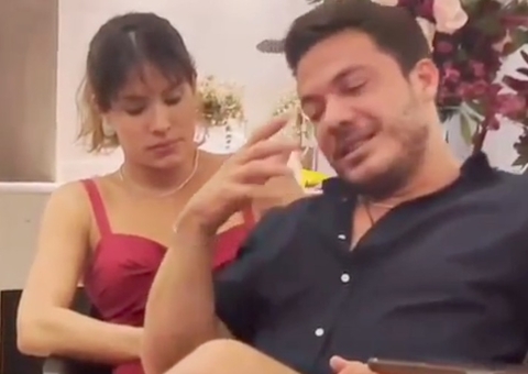 Wesley Safadão chora e assume que traiu Thyane quando filha era recém-nascida