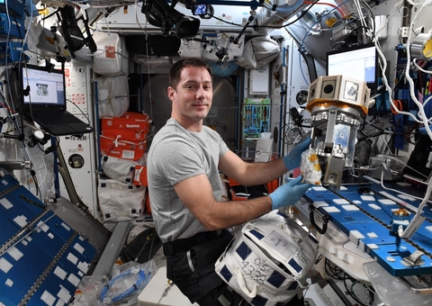 Astronauta volta a compartilhar fotografias "privilegiadas" da Terra