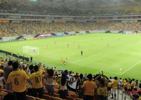 Jogo do Brasil na Arena da Amazônia terá 30% do público em Manaus