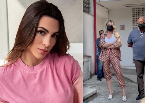 Livia Andrade é flagrada em teste de DNA do filho do namorado, Marcos Araújo e Pétala