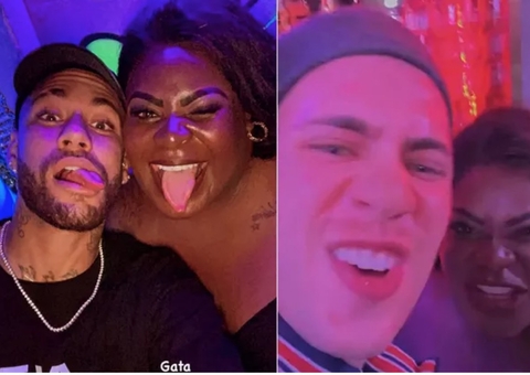 Neymar curte balada em Paris com Leo Picon e Jojo Todynho