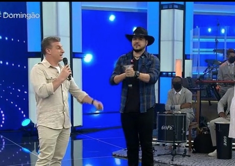 Globo comete gafe e exibe ‘Domingão do Faustão’ no programa de Luciano Huck