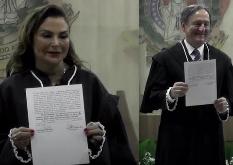 Mirza Telma e Cézar Bandiera são empossados como novos desembargadores do TJAM