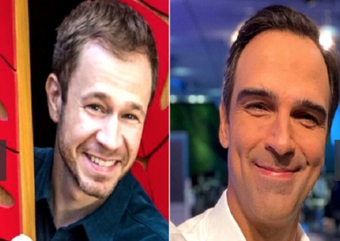 Leifert celebra Tadeu Schmidt como apresentador do BBB e manda conselho