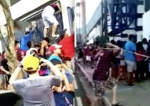 Treino da seleção brasileira na Colina atrai multidão em Manaus; Veja vídeo