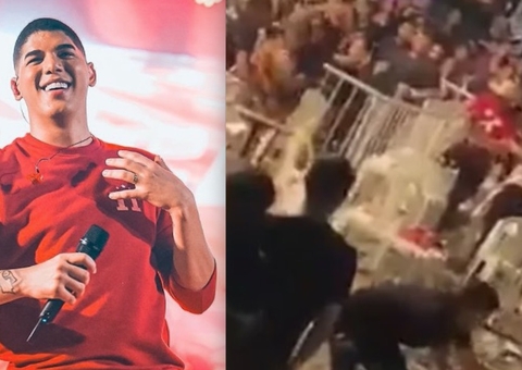 Show de Zé Vaqueiro termina em confusão e pancadaria no Pará; Vídeo  