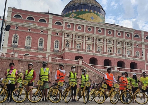 Casarão de Ideias promove 'Pedalando Pela Manaus Que Se Constrói'