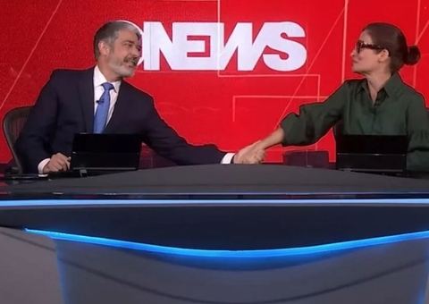 William Bonner e Renata Vasconcellos se emocionam no Jornal Nacional; vídeo