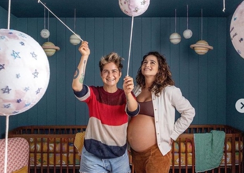 Nasce gêmeas de Nanda Costa e Lan Lanh 