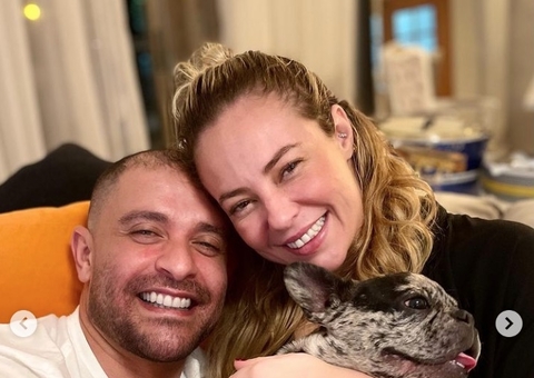 Diogo Nogueira lança música para Paolla Oliveira e atriz estampa capa de single