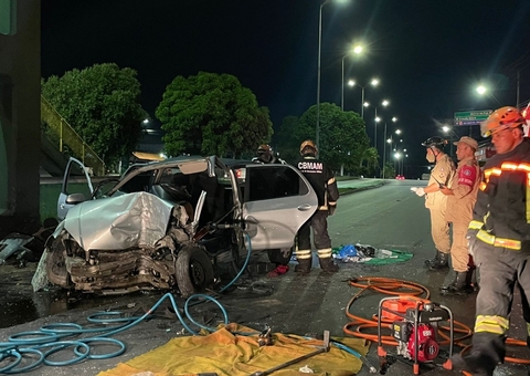 Veja imagens do grave acidente na Torquato Tapajós em Manaus