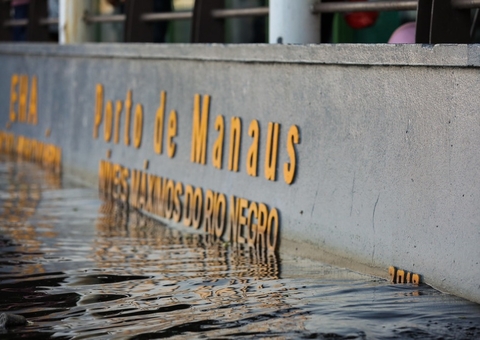 Nível do Rio Negro sobe 19 centímetros em menos de uma semana no Amazonas