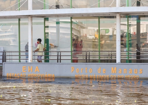 Nível do Rio Negro sobe mais 5 centímetros em 24h no Amazonas