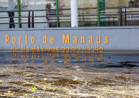 Nível do Rio Negro sobe 35 centímetros em 10 dias no Amazonas