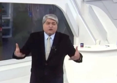 Ao vivo, Datena se irrita e ameaça deixar 'Brasil Urgente'