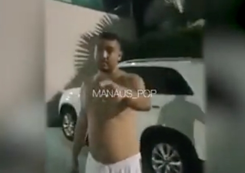 Homem agride motoboy em condomínio de luxo em Manaus 