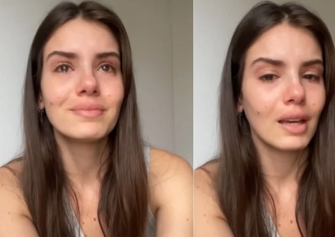 Em vídeo, Camila Queiroz chora ao falar sobre polêmica com a Globo