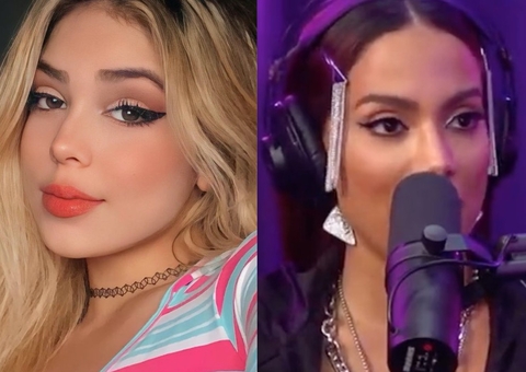 Melody rebate deboche de Anitta e diz que aprendeu a inventar fake news com a cantora