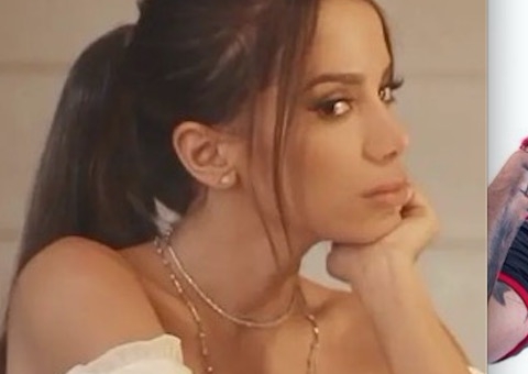 Prestes a cantar na Libertadores, Anitta se interessa por jogador do Flamengo: 'é solteiro?'