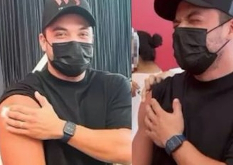 Justiça suspende investigação contra Wesley Safadão por furar fila da vacina 