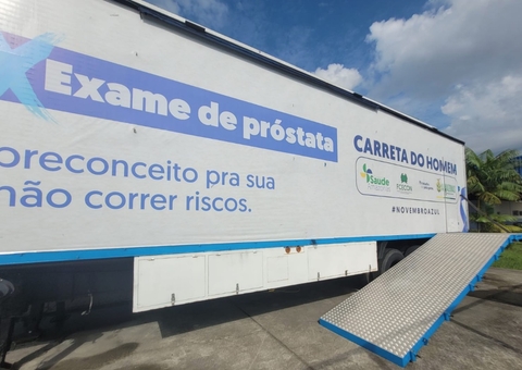 Carreta do Homem em Manaus atende pacientes agendados, alerta SES