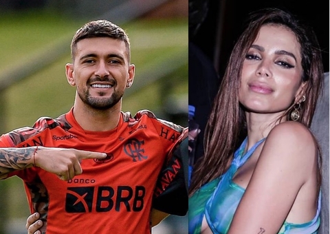 Arrascaeta curte festa na casa de Anitta após ser paquerado pela cantora 