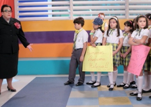 Atores de Carrossel lamentam morte de Noemi Gerbelli, a diretora Olívia 