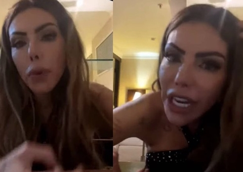 Liziane Gutierrez explica expulsão da festa de A Fazenda: 'farta de mentiras'