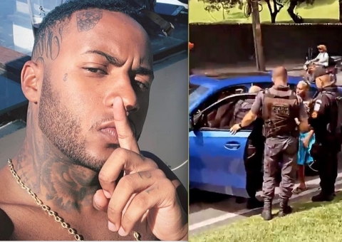 Rapper Orochi é levado para delegacia após polícia encontrar haxixe em Porshe 